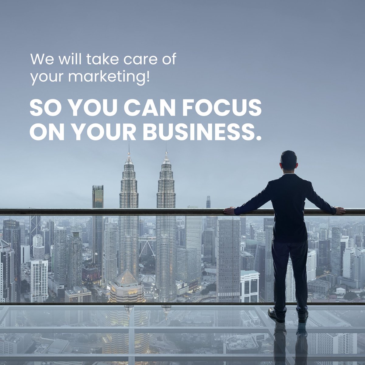 We will take care of your marketing work…so you can focus on building your business…
.
.
.
#marketing #digitalmarketing #marketingagency #dubai