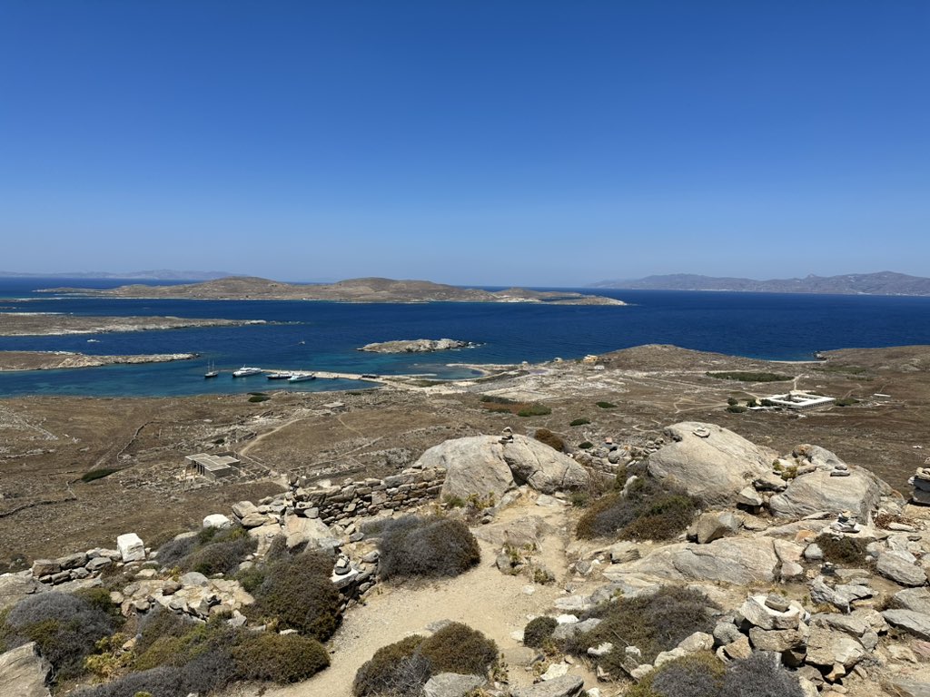 Delos is phenomenal. If you ever go to the Greek Islands I highly recommend going.