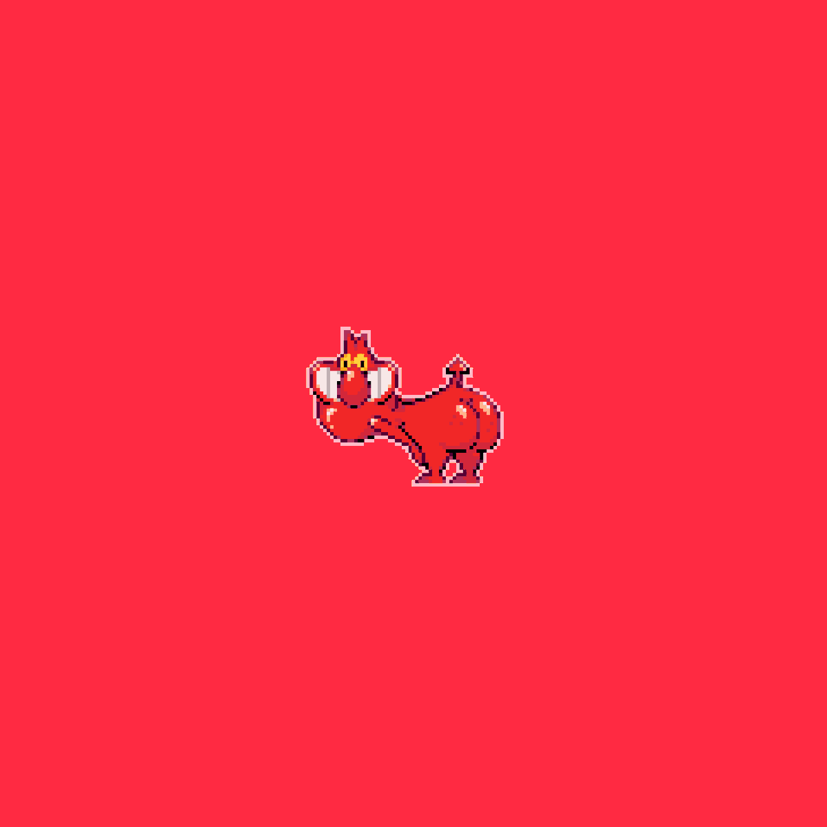 I wanted to make some ASS so here we are~ ❤️📛🔴🟥

Red Guy from Cow n Chicken entering from Cartoon Network 🦀🦞

Check the process on my Kofi~!📷

#pixel_dailies #pixelart #pixelartist #aseprite #CowAndChicken #RedGuy #Red #CartoonNetwork