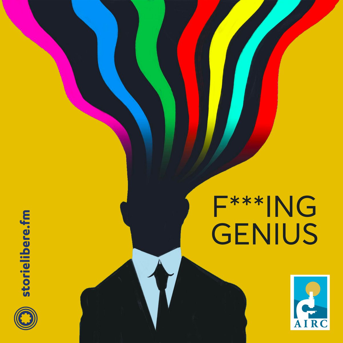 È tornato F***ing Genius il podcast di <a href="/storielibere/">storielibere.fm</a> e <a href="/temporelli73/">Massimo Temporelli</a> con quattro episodi speciali, realizzati in collaborazione con AIRC, per raccontare le storie di grandi donne e grandi uomini che hanno fatto della ricerca la loro ragione di vita.

Il primo episodio è dedicato