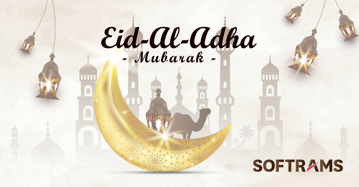 Eid al-Adha starts today! This holiday is the festival of sacrifice and emphasizes generosity and charity for the less fortunate. It also marks the completion of the annual hajj pilgrimage. Softrams wishes you a blessed and joyous Eid!

#eidaladha #eidaladha2023 #eidaladhamubarak