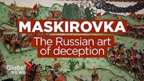 MarkHertling's tweet image. The term маскировка (maskirovka) translates to &quot;masking&quot; or hiding. In early 20th century operations, it meant camouflage &amp;amp; other methods of covering movement. But in WWII it came to mean military deception efforts, then later purposeful political misdirection. 2/2
