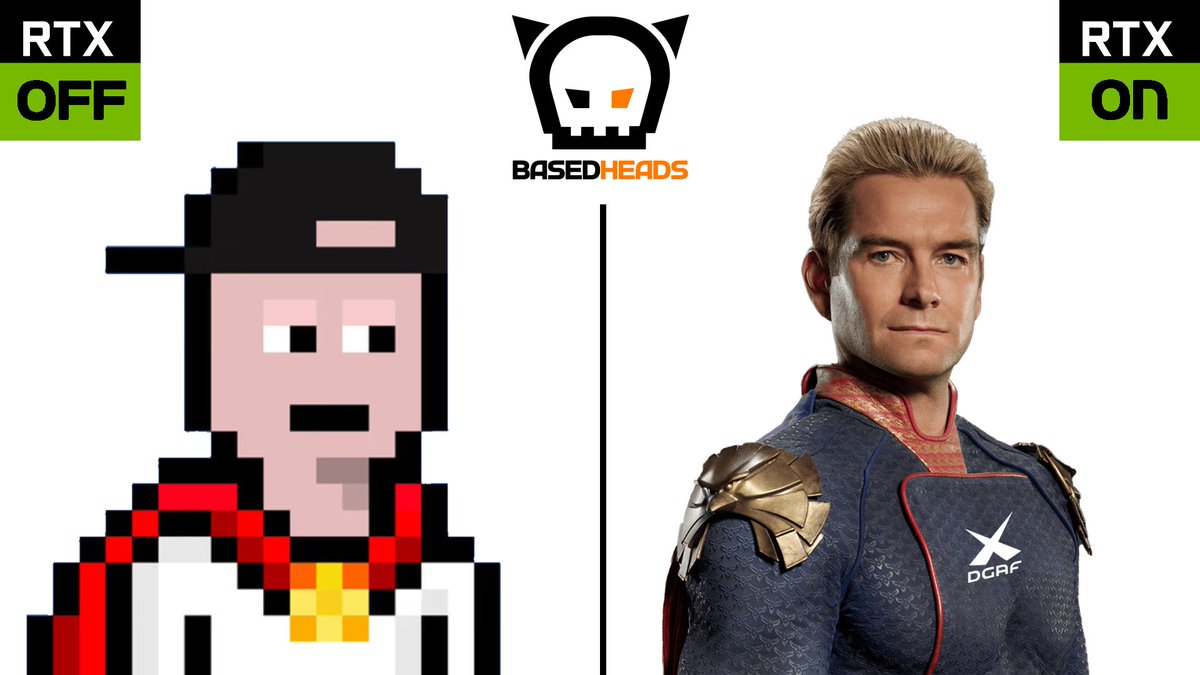 digeratidesigns's tweet photo. Breaking news! The cover has been pulled back from the @Nakamigos conspiracy. The #Basedheads at @we_are_BasedAF have uncovered the #homelander truth. Just turn on @NVIDIAGeForce 's #RTX and see the truth for yourself. #noconspiracyhere https://t.co/YfQ9o5rtWM
