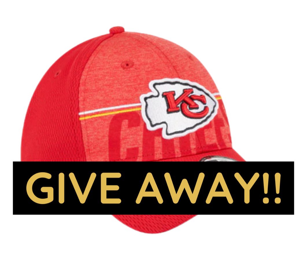 Chiefs training camp hat give away! Give away rules: — Follow @farzin21 — Retweet/like this tweet Winner must be in the US. Winner will be randomly selected and announced on July 5th at 8 pm CT!