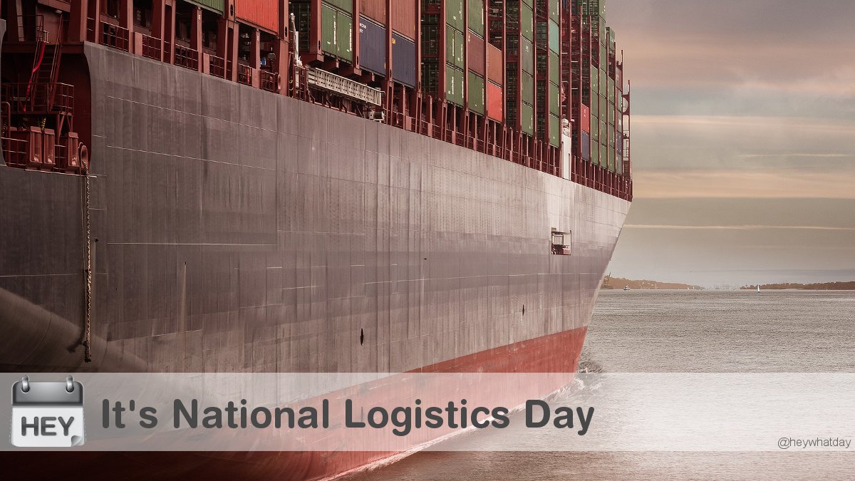 It's National Logistics Day! 
#NationalLogisticsDay #Logistics #LogisticsDay