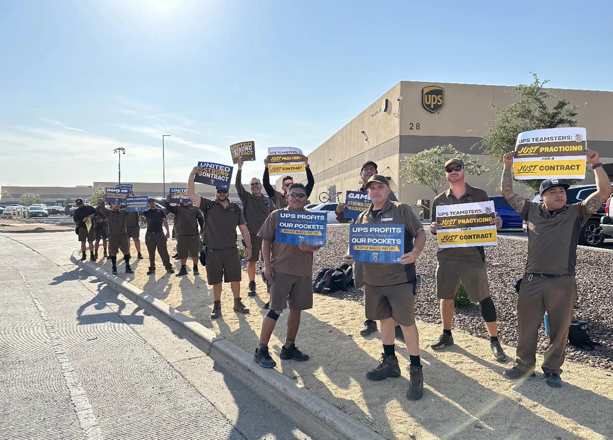 Teamsters on Twitter "🚨FROM PROVIDENCE TO EL PASO, PRACTICE PICKETS