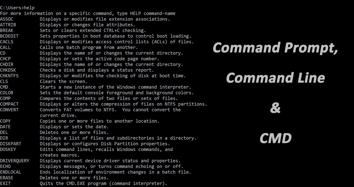 ibm_basri's tweet image. #Command_Prompt, also known as #CMD or #Command_Line, is a text-based interface in Windows operating systems that allows users to interact with the computer through typed commands.