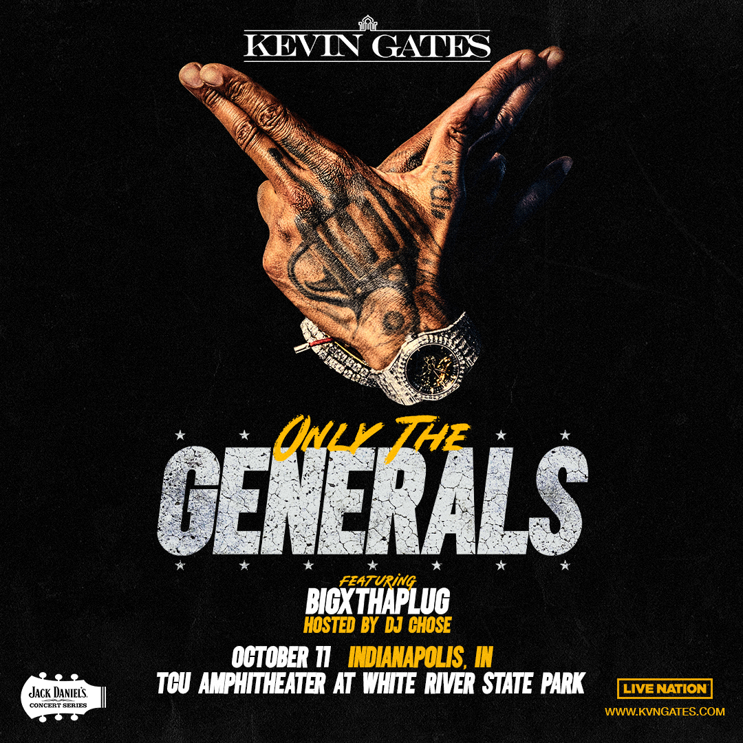 EverwiseAmpWRSP's tweet photo. PRESALE HAPPENING NOW ๐ถ ๐
Get exclusive access to Kevin Gates and his โOnly The Generals Tourโ at TCU Amphitheater on October 11!
๐ซ Use the presale code: INDY https://t.co/IeIRJgxkd2
๐ฅ Part of the Jack Daniel's Concert Series
#OnlyTheGeneralsTour https://t.co/KdQZRuTinm