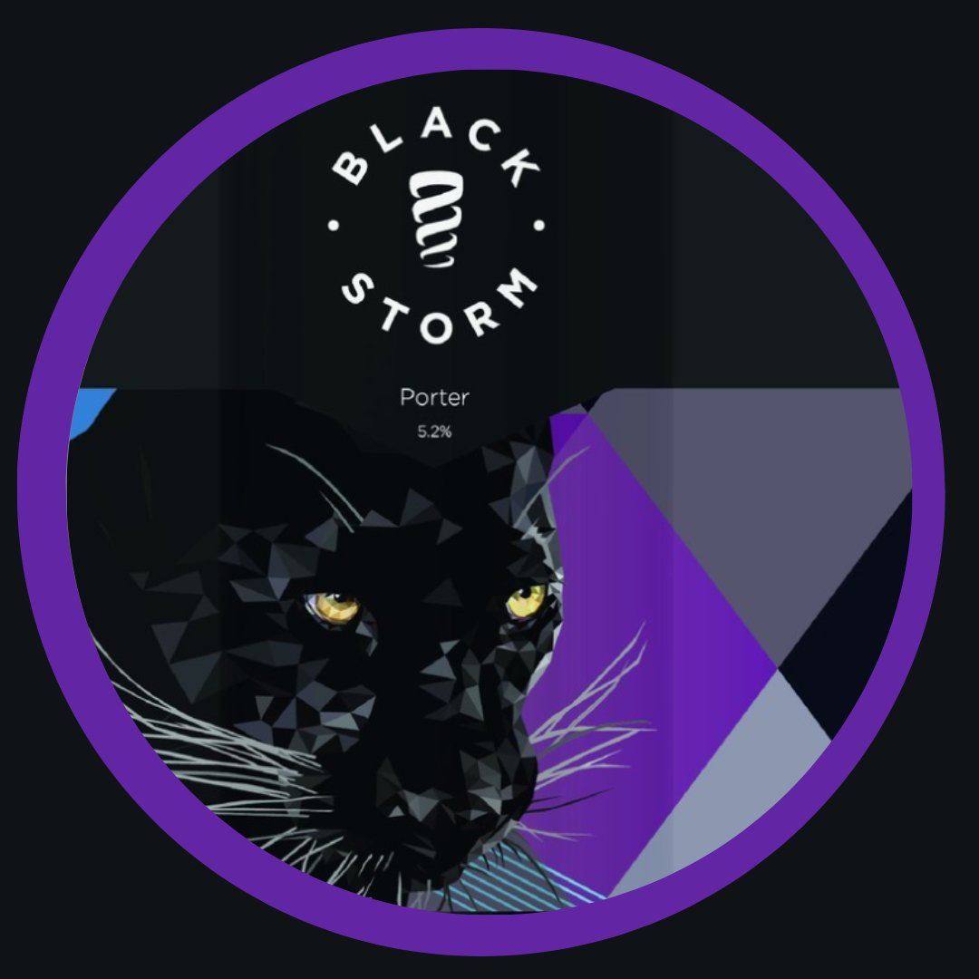 With notes of coffee and chocolate, Porter is a popular dark beer favourite amongst our customers.

Fused with all English hops and a classic English yeast, the thick and creamy head is guaranteed to follow you down the glass.
#BlackStormBeers #PorterPerfection #CraftBeer