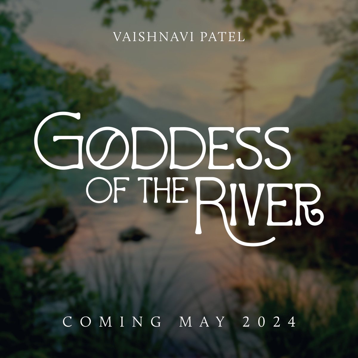✨✨I am thrilled to announce the title of my second book: GODDESS OF THE RIVER ✨✨ Coming May 2024 from @orbitbooks—a Mahabharata retelling from the perspective of Ganga and her son, Bhishma, a story of dharma and responsibility, of family and finding hope in tragedy 🌊⚔️