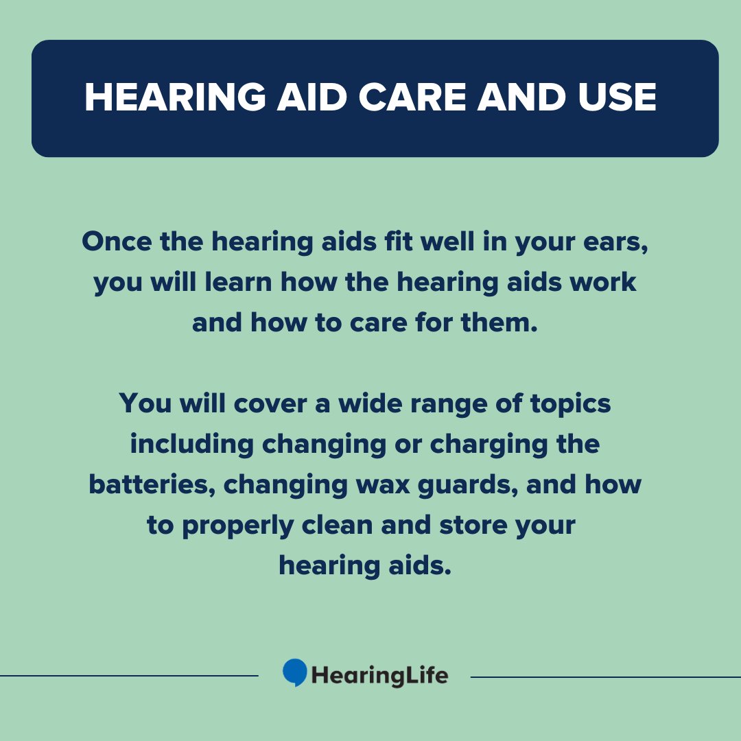 At every hearing aid fitting appointment, you will go through three main stages; the comfort test, the sound test, and the aftercare discussion.
Learn more about each stage: 

hearingdirectory.ca/help/hearing-a…