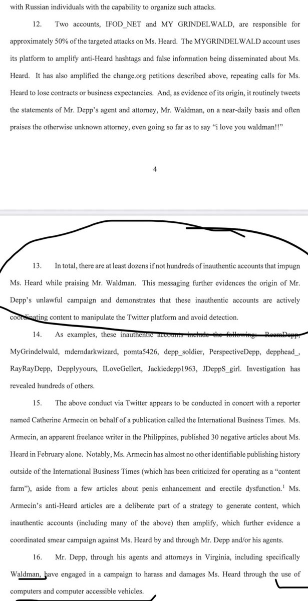 Now we come to the Bot Sentinel “Bot Army” portion of Mr Wallis’s “great book.” Mr Wallis uses the same wild talking points as Jennifer Robinson, which are in turn the same as in Elaine Bredehoft’s counterclaim. “That’s what she said” -Michael Scott, The Office