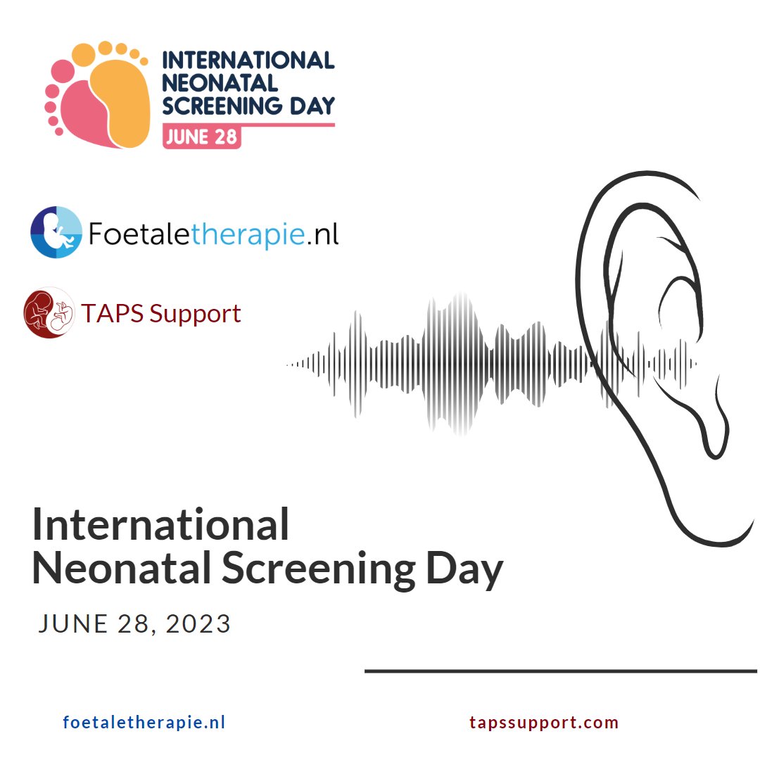 It’s also important to remember that not all rare diseases are genetic. Hearing screening should be conducted using AABR before discharge from hospital.  Research: bit.ly/3Ue27zWESCNH: bit.ly/46CAiZ4
#NeonatalScreeningMatters #INSD @screen4rare @eurordis @efcniwecare