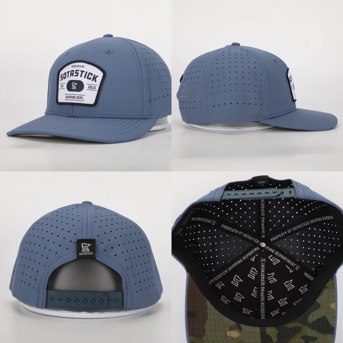 👀 Working on the new <a href="/SotaStickCo/">SotaStick™</a> Shipping Dept. hats. These will be available as one of our Members Only Club rewards items soon! 

Hit us up if you’re looking for a fully custom designed and built hat for your event, team, or organization!