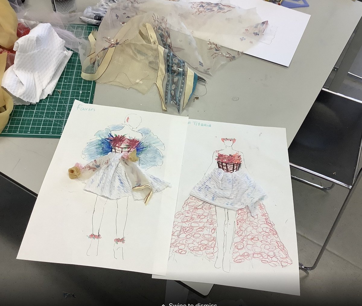 Amazing work produced by U4 in their costume and set design workshops yesterday <a href="/LEHDrama/">LEH Drama</a> #StagetoPage #LEHSchool