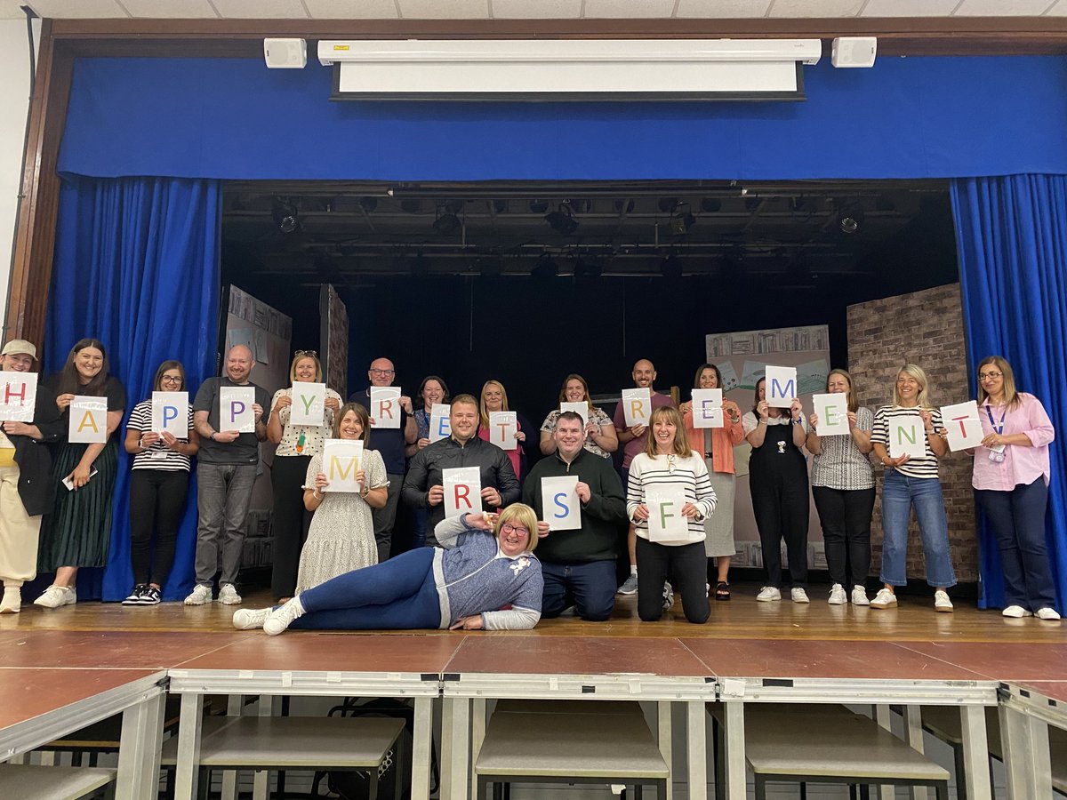 It's not goodbye, it's see you later ❤️ happy retirement Mrs Fletcher, from your department, Auchenharvie Academy and thousands others ❤️