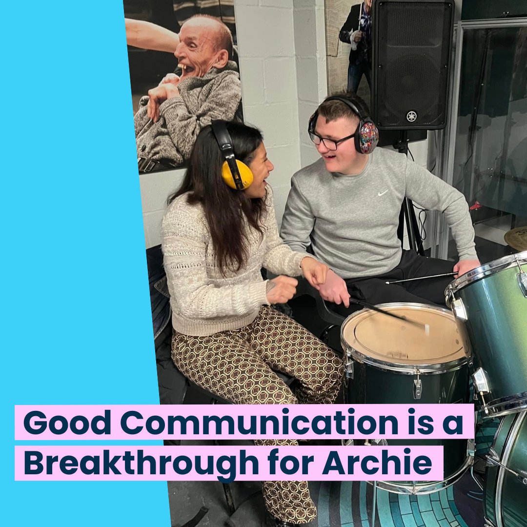 FitzRoyUk's tweet photo. Good communication is a breakthrough for 19 year old Archie, who joined our Norfolk day service last year.
Read Archie's full story here https://t.co/uYLPEHPOK3
#transforminglives #communicationbreakthrough #goodcommunication #dayservice #norfolk https://t.co/uxcTw5KecW