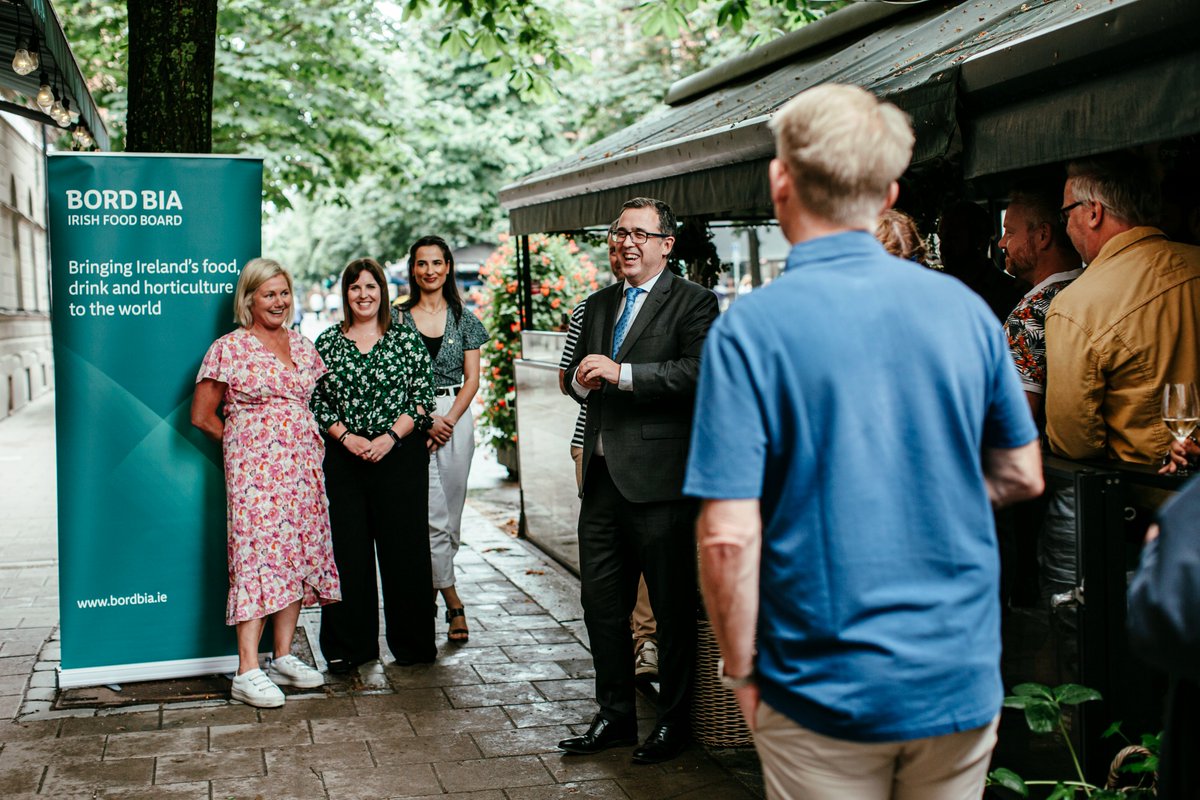 Last week, we collaborated with @Bordbia and @kaigalway to mark Stockholm being named the ‘2023 European Capital of Gastronomy’. The event showcased Ireland's superb food offering to more than 40 ‘foodie’ travel media and influencers 🇸🇪 A big thank you to all involved!☘️