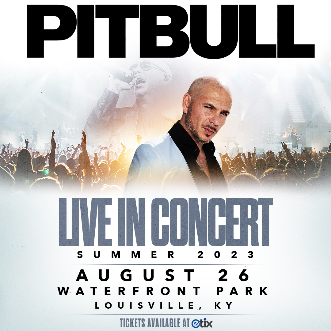 Make some noise! 👏🌎 Mr. 305, Mr. Worldwide, is coming to Waterfront Park on August 26th! Get your tickets to see <a href="/pitbull/">Pitbull</a> starting Friday, June 30, at 10am. Sign up for email and text alerts at tinyurl.com/4hf2pvjw.