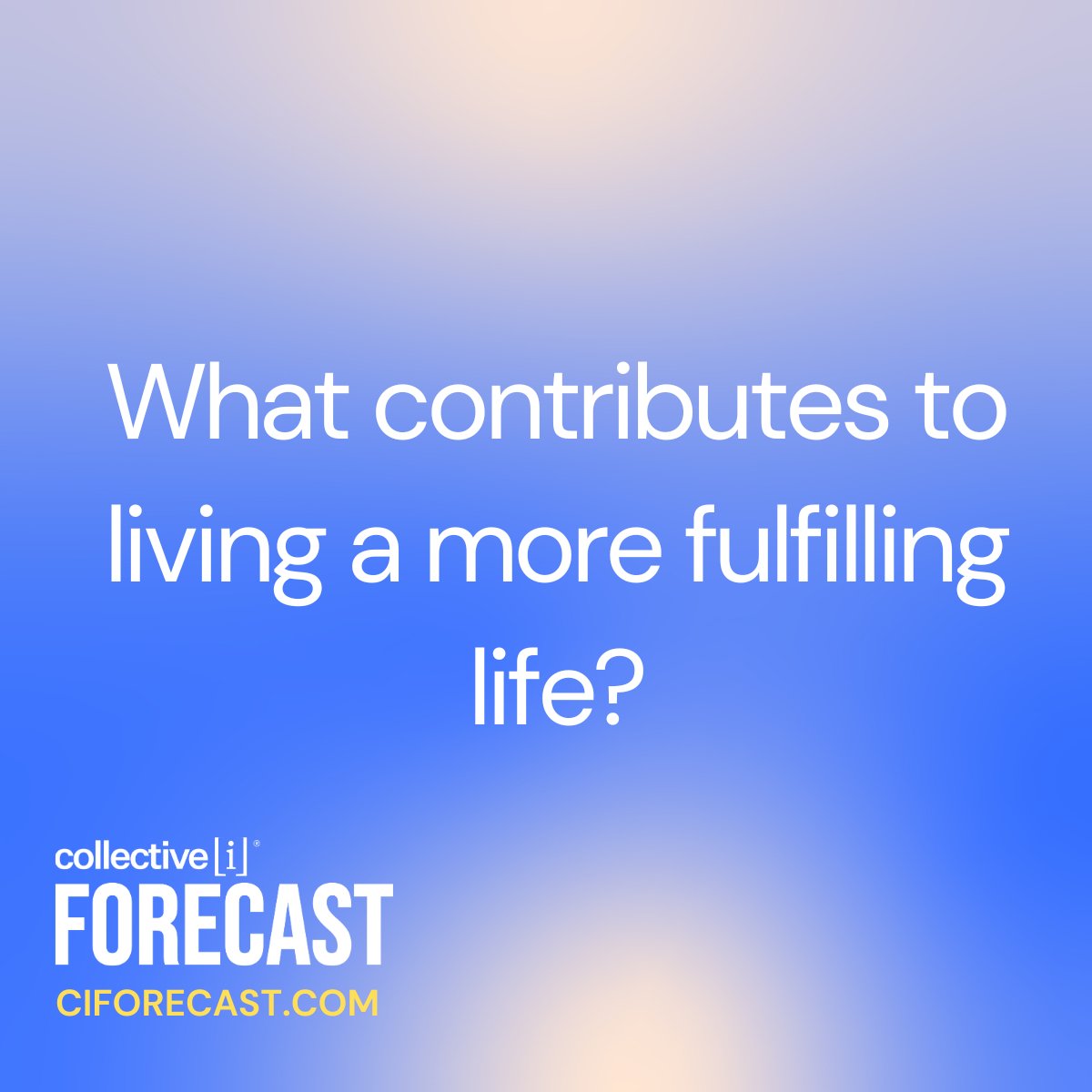 collectivei's tweet photo. Join us for #ciFORECAST with @robertwaldinger tomorrow, 6/29, 3:30pm ET. Unravel the secrets of happiness and well-being from the director of the Harvard Study of Adult Development. Mark your calendars and bring your questions! #sales #ai https://t.co/GtfU9p2tAI https://t.co/uSaBZnKAQF