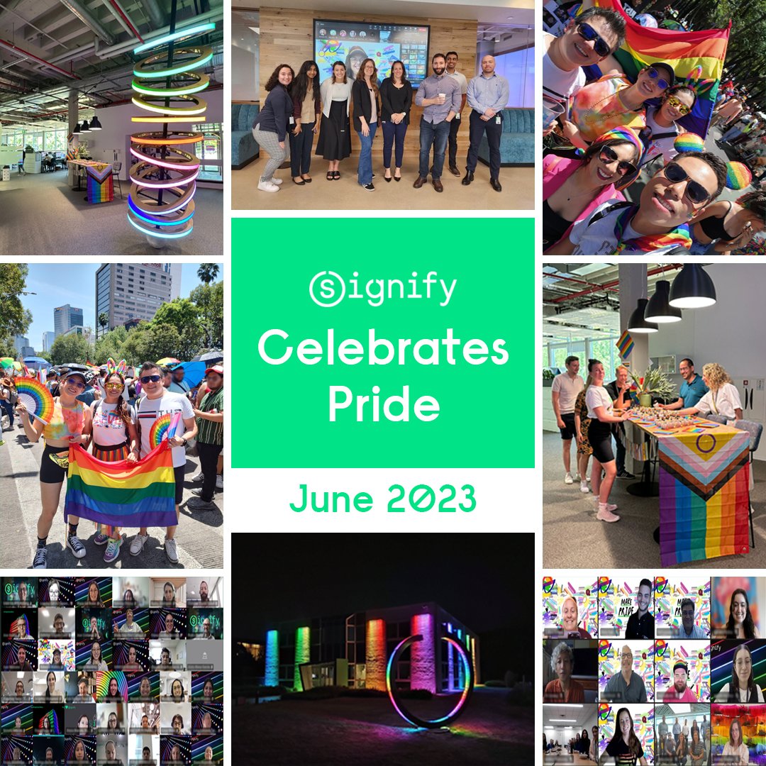 SignifyCompany's tweet photo. On #PrideDay, we recognize the commitment of our colleagues around the globe who create spaces of respect, acceptance, and allyship.
#WeAreSignify #BrighterLivesBetterWorld #PrideMonth https://t.co/qdx9AqEHF5