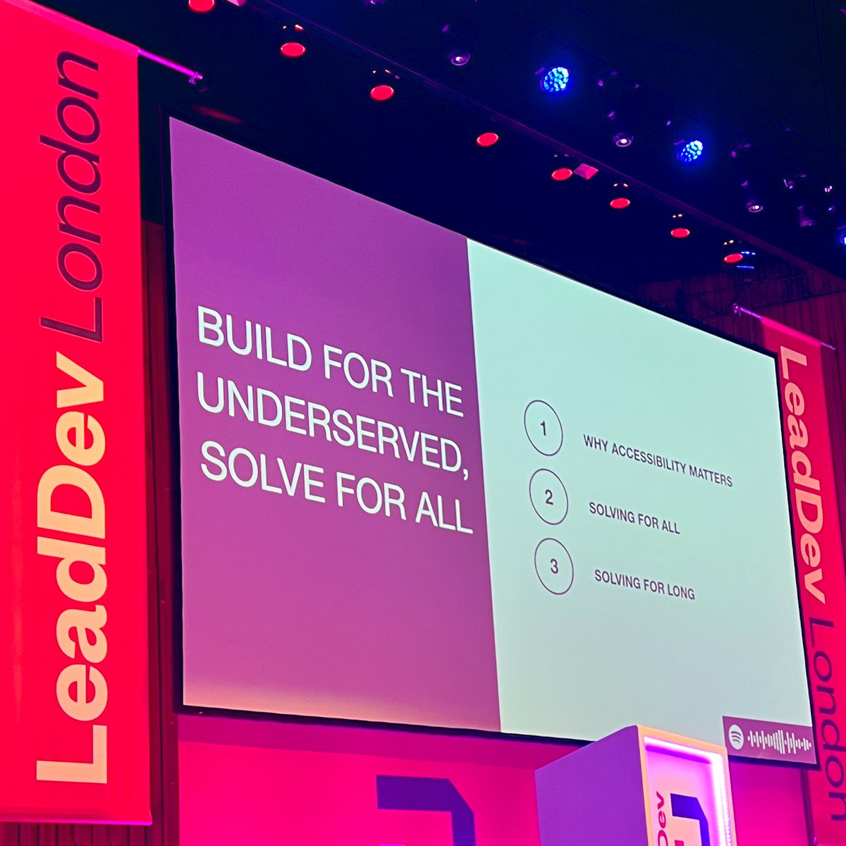 Meri 7x💉“Exiled for Good of the Realm” Williams (@geek_manager) on Twitter photo “Building for the underserved, solving for all:
1) Why accessibility matters
2) Solving for all
3) Solving for long”
<a href="/serahkiburu/">Serah Njambi Kiburu</a> #LeadDevLondon “Building for the underserved, solving for all:
1) Why accessibility matters
2) Solving for all
3) Solving for long”
<a href="/serahkiburu/">Serah Njambi Kiburu</a> #LeadDevLondon