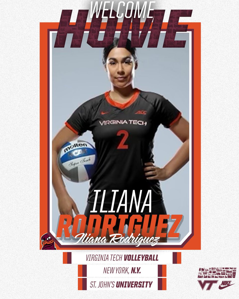 After four seasons at St. John's, <a href="/ilianardriguez/">iliana rodriguez</a> joins the Hokies this fall 🦃 Welcome to Blacksburg!