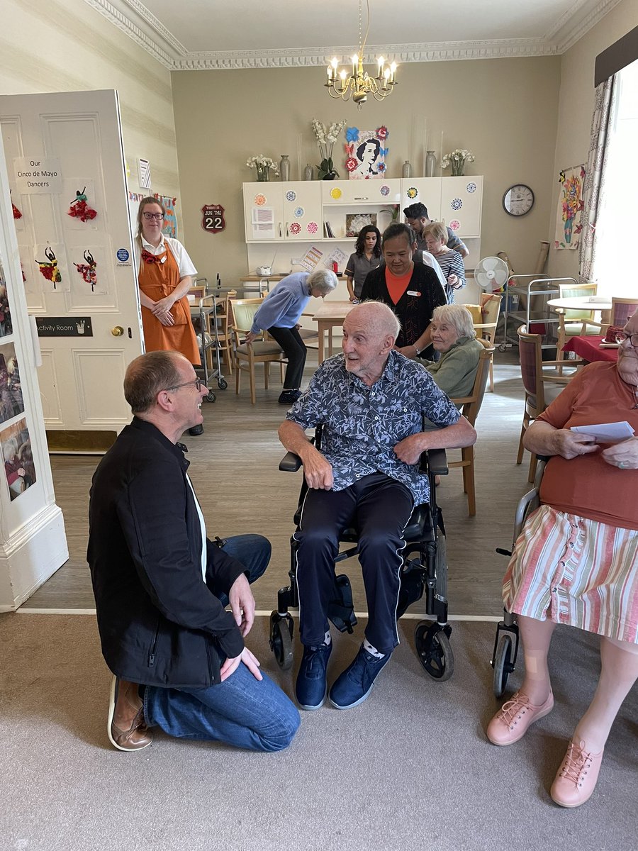 Jim Fairlie MSP on Twitter "Brilliant visit to The Birches Care Home
