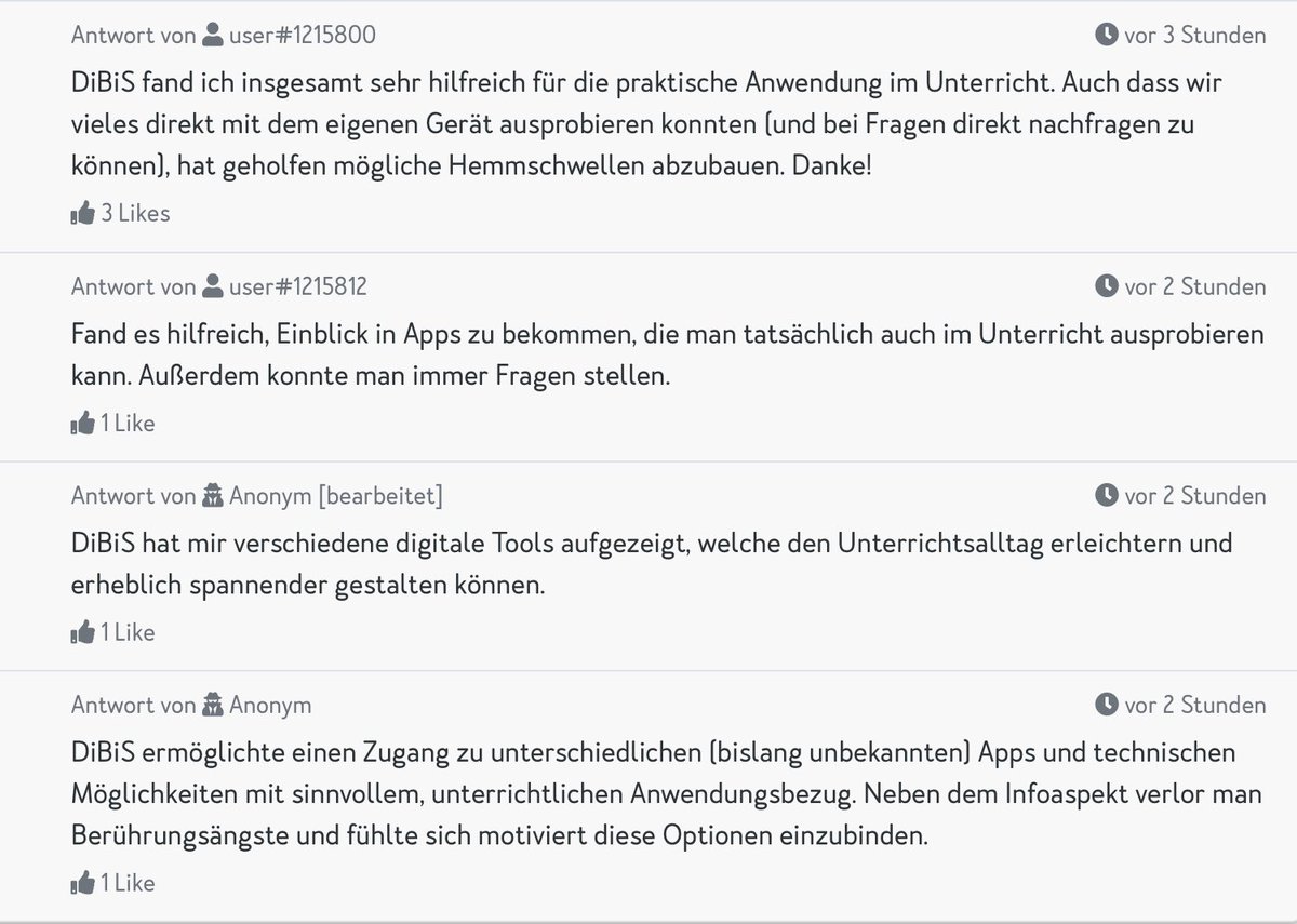 Woe_Real's tweet photo. #DiBiS wirkt: Unsere Refs haben heute zum 2. Mal die Selbsteinschätzung bzgl. ihrer digitalen Kompetenzen mit dem DCE-B-Tool erhoben und eine Verbesserung um 2-3 Stufen wahrgenommen🎉 Probiert es selbst einmal aus 👉🏻 https://t.co/Vz1MS9wHHb #BayernEdu #Twlz @KM_Bayern https://t.co/gfBcKNatBa