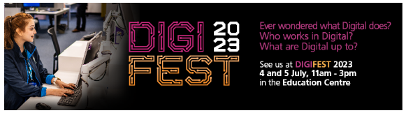 BethTheNurse96's tweet photo. 📢Shoutout to @TheChristieNHS staff‼️
DigiFest is back on the 4th and 5th July and bigger than before!
@DigitalChristie have organised:
🗣️Speakers
💭Breakout sessions
💻Supplier stalls
🍽️Food stand
🎁Prizes to be won by those who attend

👋We look forward to seeing you next week! https://t.co/qTzVBukaj8