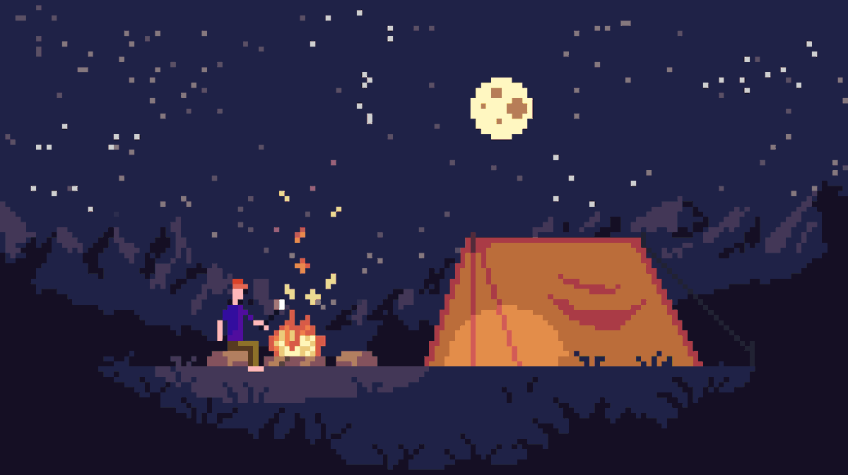 Let's go camping! 🏕️🔥