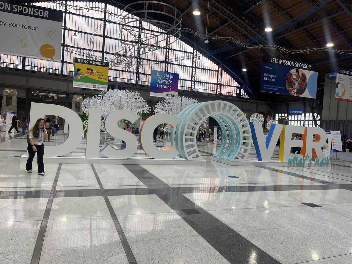 #ISTE23 we have Discovered so many new tools, and made new friends from across the country! So much inspiration that I can’t wait to share! #BetterTogether