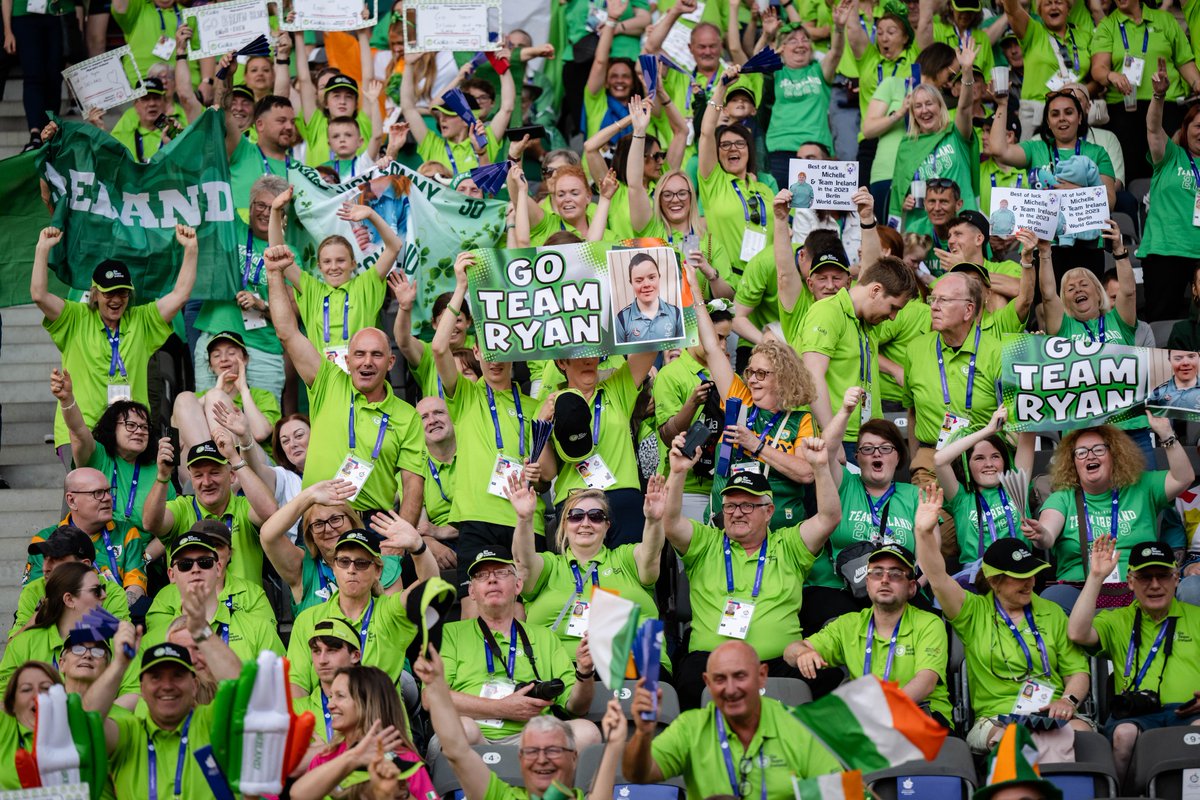 🎉 Incredible milestone achieved at the Special Olympics World Games Berlin 2023! A staggering 330,000 spectators came together to celebrate the power of unity, inclusivity, and extraordinary athletic talent. 🙌🏼

#UnbeatableTogether #ChooseToInclude

📷Berlin 2023, Ralf Kuckuck