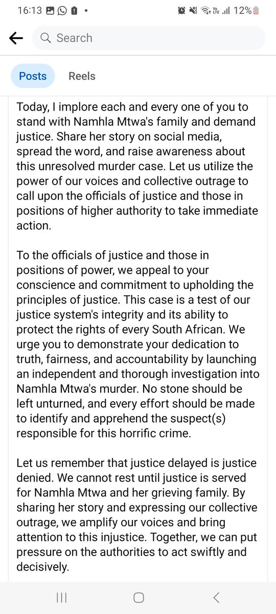 #justiceforhlehle
 <a href="/UWFM88_106FM/">Umhlobo Wenene FM</a> <a href="/SABCNews/">SABC News</a> <a href="/NPA_Prosecutes/">NPASouthAfrica</a> <a href="/CyrilRamaphosa/">Cyril Ramaphosa 🇿🇦</a>