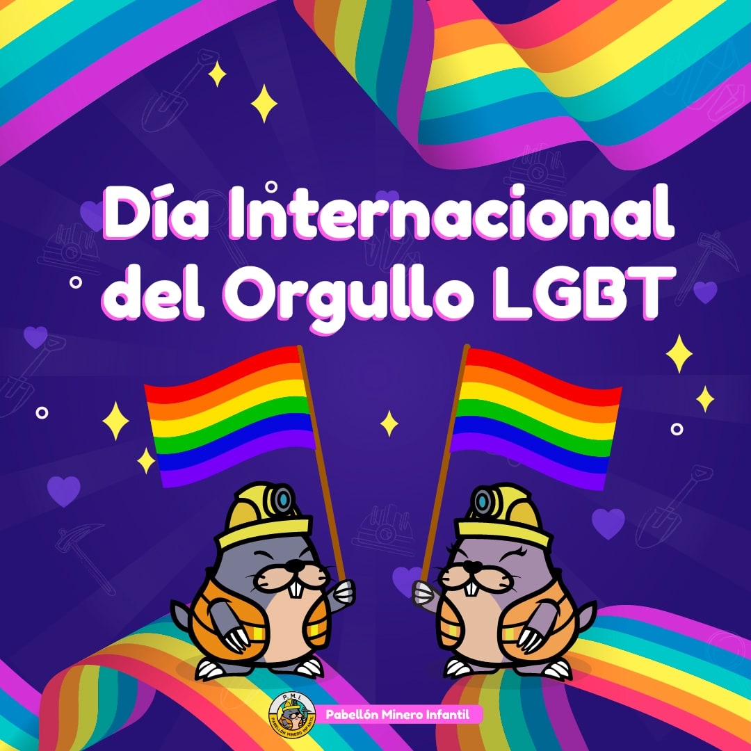 pmineroinfantil's tweet image. El día de hoy, 28 de junio, celebramos el día Internacional del Orgullo LGTB+ 🌈

Que existan más espacios seguros para ti y los demás ❤️

Muestra tus colores 🏳️‍🌈

#LGBTI #lgbtqcommunity #lgbtsupport 
#DiaDelOrgullo #diadelorgullolgbt #sonora #PabellonMineroInfantil #PMI