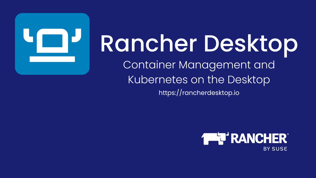 #RancherDesktop provides the freedom to make your own #Kubernetes configuration choices. Choose your #container runtime, the version of Kubernetes you want to use, and reset Kubernetes to default with a single push of a button all on your desktop. okt.to/pZ4z5c