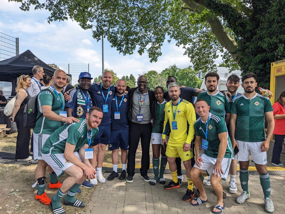 𝘏𝘢𝘷𝘪𝘯𝘨 𝘍𝘶𝘯 𝘪𝘯 𝘍𝘳𝘢𝘯𝘬𝘧𝘶𝘳𝘵..

The lads enjoyed themselves at the 𝗨𝗘𝗙𝗔 𝗨𝗻𝗶𝘁𝘆 𝗖𝘂𝗽 today.⚽️

Andrew Hardy managed the GAWA In 4 games,Paul Maguire scored 4 goals and Matthew Devine was also on the scoresheet in a 4-1 Win against the Belgium. 

#WWWW 🔴🟢