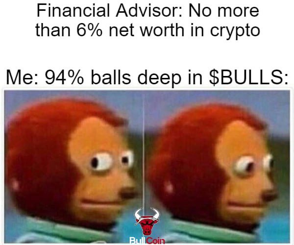 0x_whale00's tweet photo. @eliz883 ๐คฃ Looking for a crypto project that's as entertaining as it is profitable? $BULLS has you covered! Our memes will have you ROFL while our accomplishments, like reaching a 750k MC, will make your portfolio smile. Don't miss out on the fun and gains! #Bull_Coin https://t.co/So4lAcD6qG