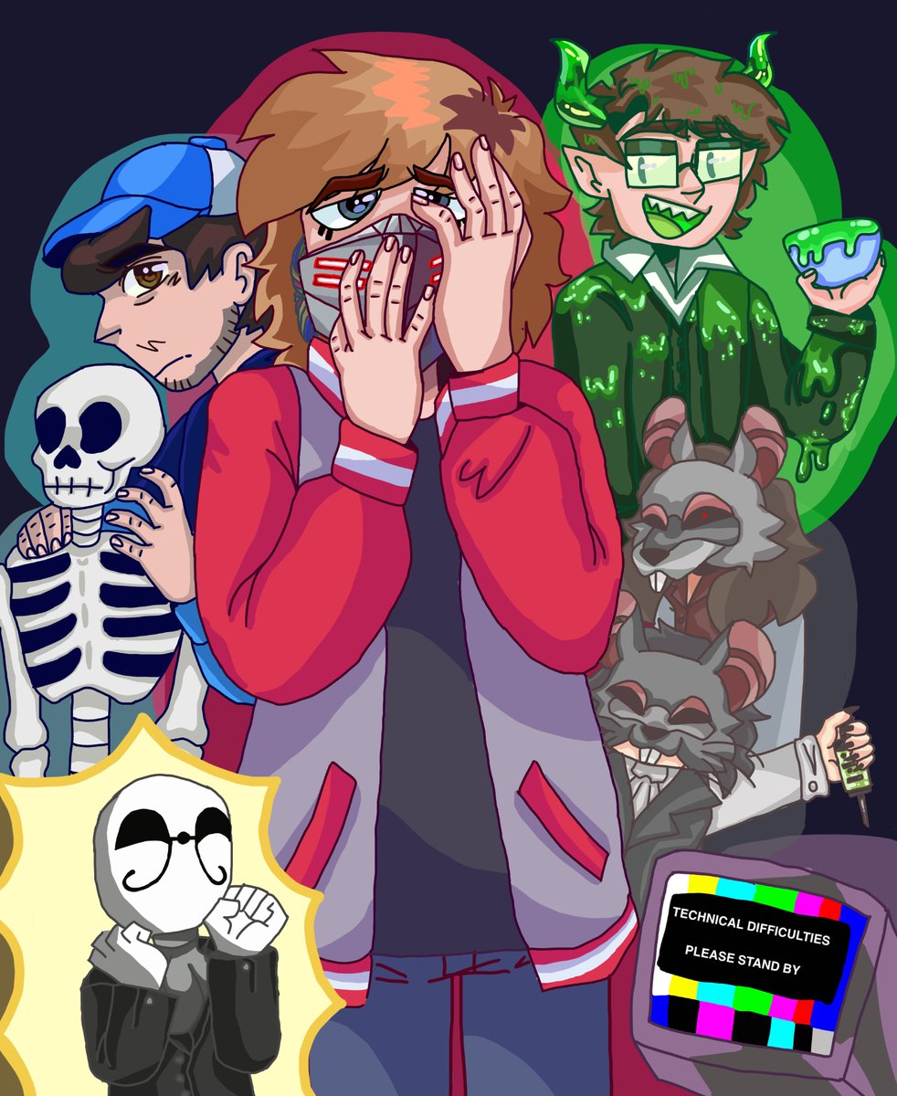 kodi_got_caught's tweet photo. generation loss is so cool and funny aaaaa, I’m finishing the other two episodes later, hope nothing bad happens. #generationloss #generationlossfanart https://t.co/RsseICRwJQ