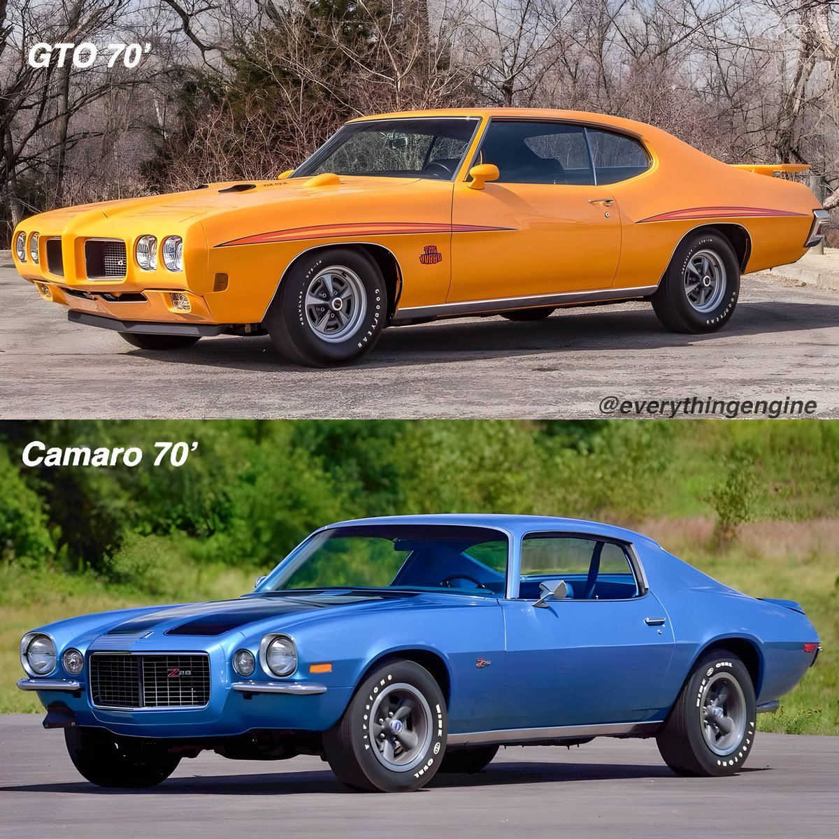 Top or bottom??

#Pontiac #PontiacGTO #Chevy #chevrolet #Camaro #classiccars #AmericanMuscle #v8