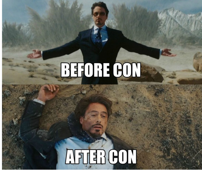 Hopefully you took a few days to recover after an amazing RinCon 2023, but start preparing; next year's con will be bigger and better than ever. #boardgames #ttrpg #convention #tucson