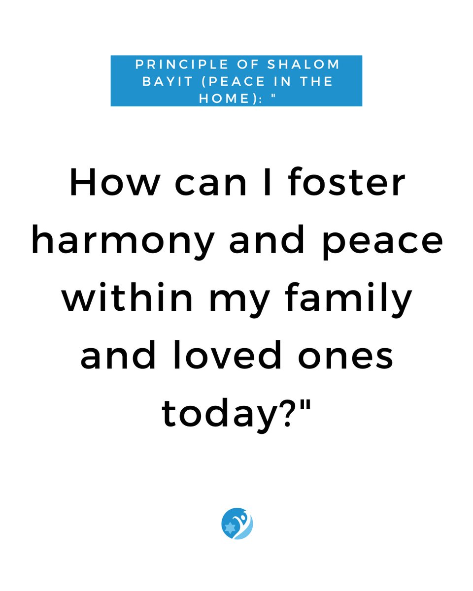 TempleEmanuelBH's tweet photo. Shalom Bayit cultivates harmony and love within our families. We can practice this principle by actively listening to our loved ones, resolving conflicts peacefully, and expressing gratitude for each other's presence.💙 https://t.co/RyoJFTdc1E