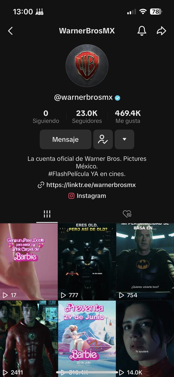 AdrianOG08's tweet photo. @WBPictures_Mx https://t.co/kmPbYiCjuW