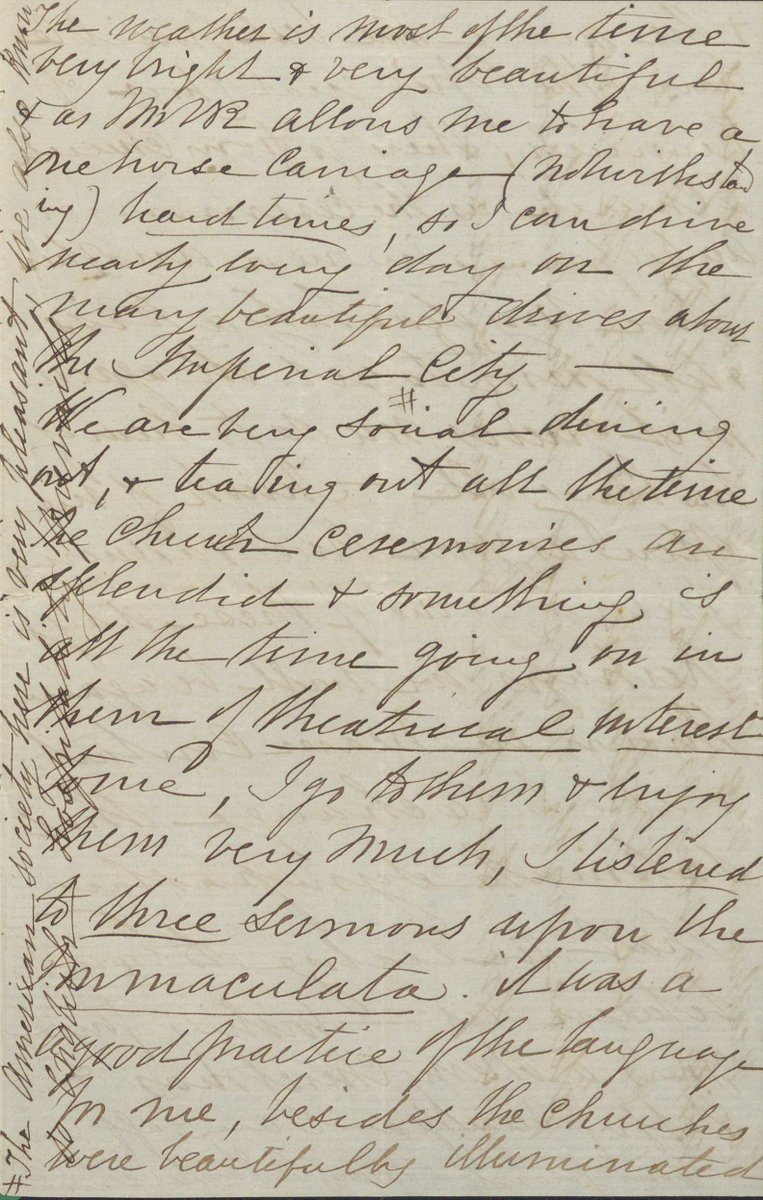 BigelowPapers's tweet photo. December 22, 1862- A letter to John Bigelow from Mary R. Van Rensselaer. https://t.co/8SPVgjEPI6