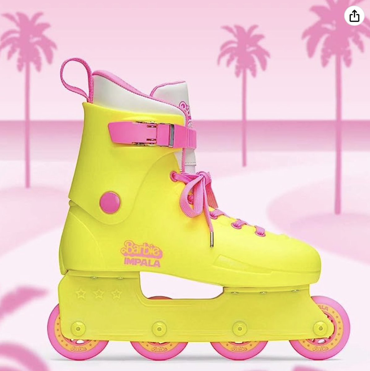 CP6Podcast's tweet photo. "Impala Skates x Barbie"
Colaboración especial entre la marca de patines "Impala Skates" y la película de "Barbie".
Lanzarán los patines, protección y calcetas de la película.
#Barbie #BarbieMovie #BarbieTheMovie #ImpalaSkates https://t.co/uMZgwoWGon