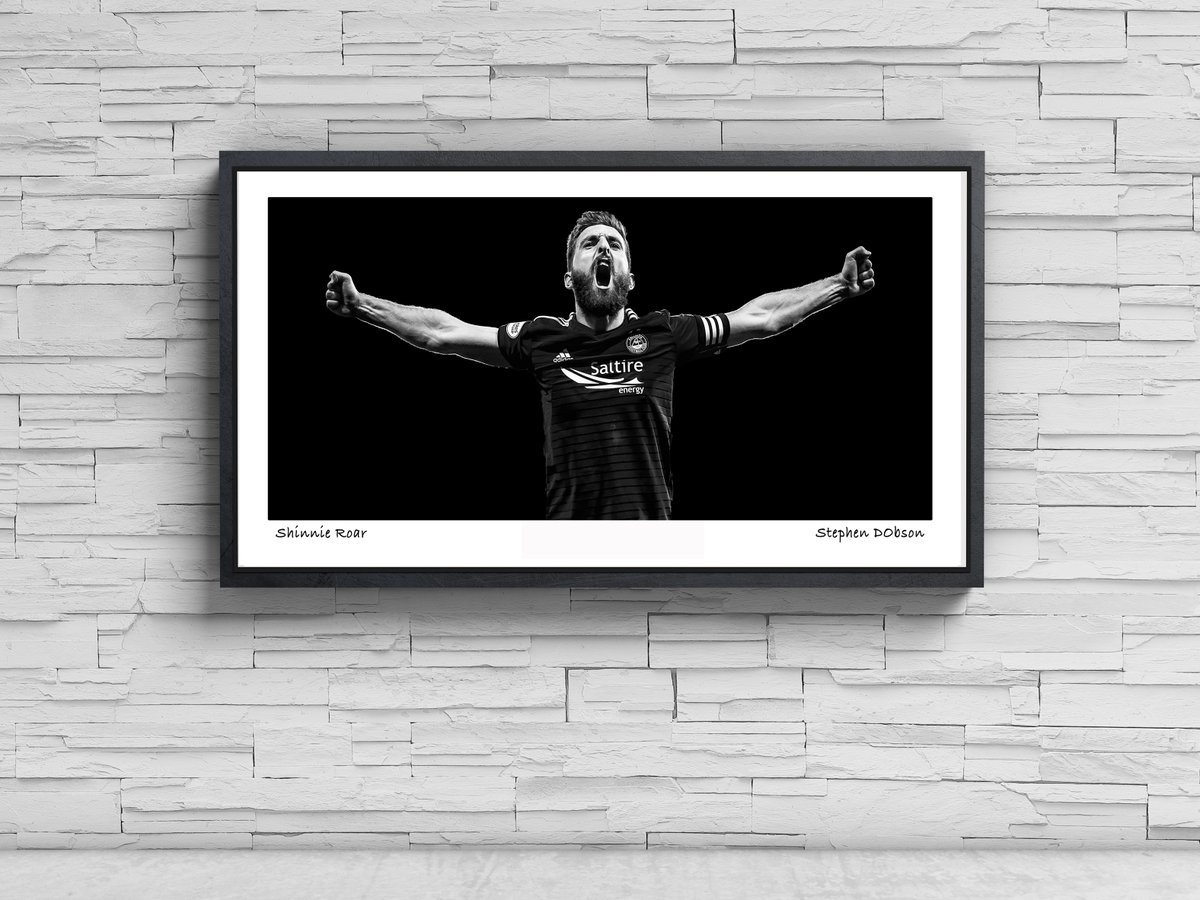 Shinnie's back and Shinnie Roar is back available in my store but not for long, so order now.

stephendobsonphotography.co.uk/store

No more needs to be said. 

#Shinnie #Aberdeen #RedShed #UltrasAberdeen #AFC #Pittodrie #Aberdeenfc