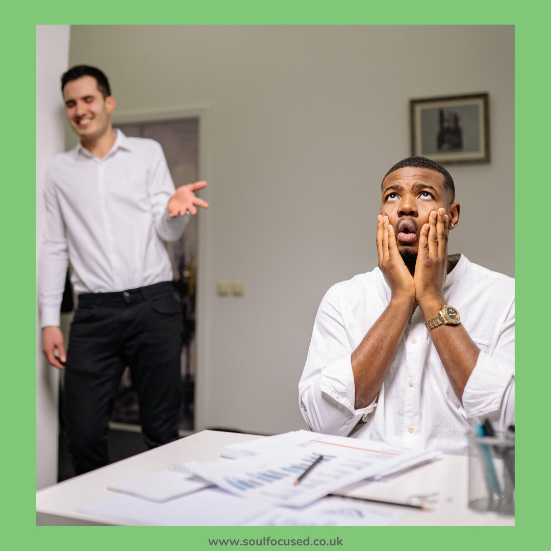 Is anxiety affecting your work performance? 

Recognize the signs and take control for a healthier work environment. Read our latest blog post for valuable insights and tips. 

Read it here: soulfocused.co.uk/understanding-…
#MentalHealthMatters