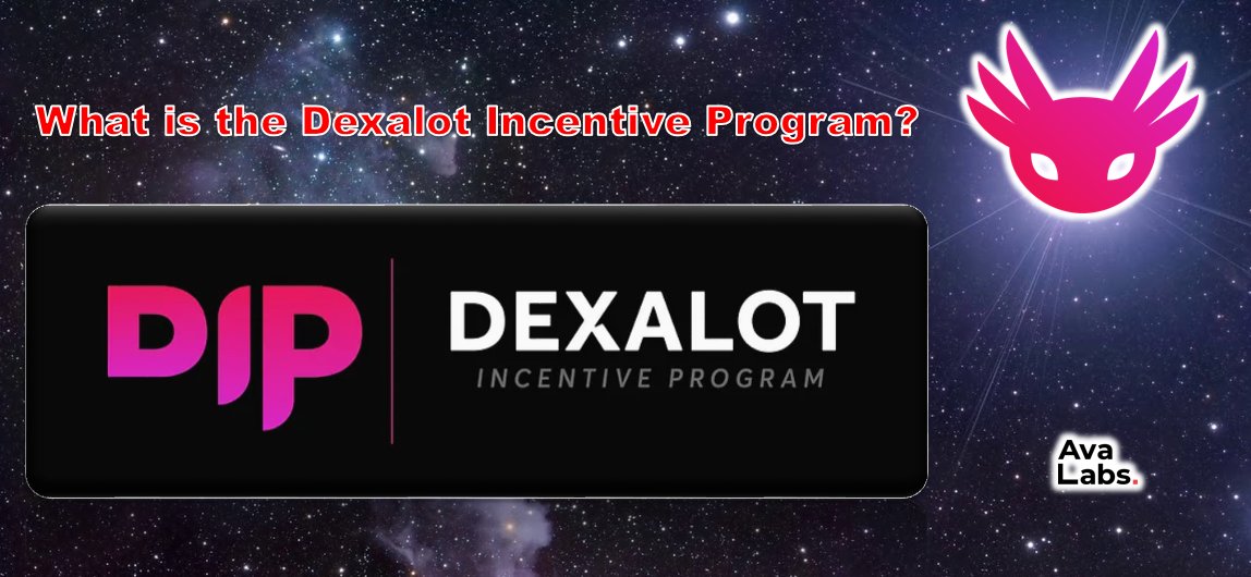 The #Dexalot  Incentive Program (DIP)

#Dexalot  #Subnet users,
-Cheaper trading/transaction fees,
-Better liquidity,
-Tighter bid-bid margins,
-You will find excellent speed and much more

With DIP you will be rewarded for your transaction in @dexalotcom 
#AVAX #Avalanche #Web3
