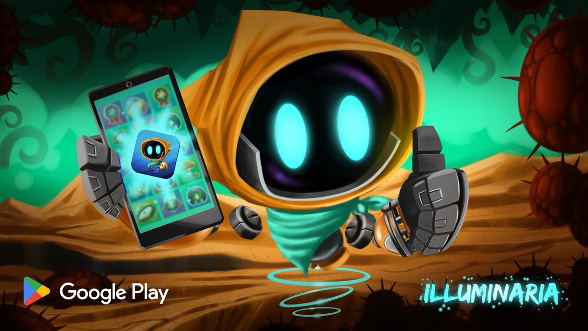 selvaint's tweet photo. 🚀 Launch alert! 🌟✨

Illuminaria has arrived on Google Play today! 🎉📱

Command a swarm of intelligent robots, build powerful bases, and engage in thrilling challenges to save a dying planet. 🤖🌍

Download now: https://t.co/EreqmmVNV9 #Illuminaria #MobileGaming #NewRelease https://t.co/0N3Fo2eRKG
