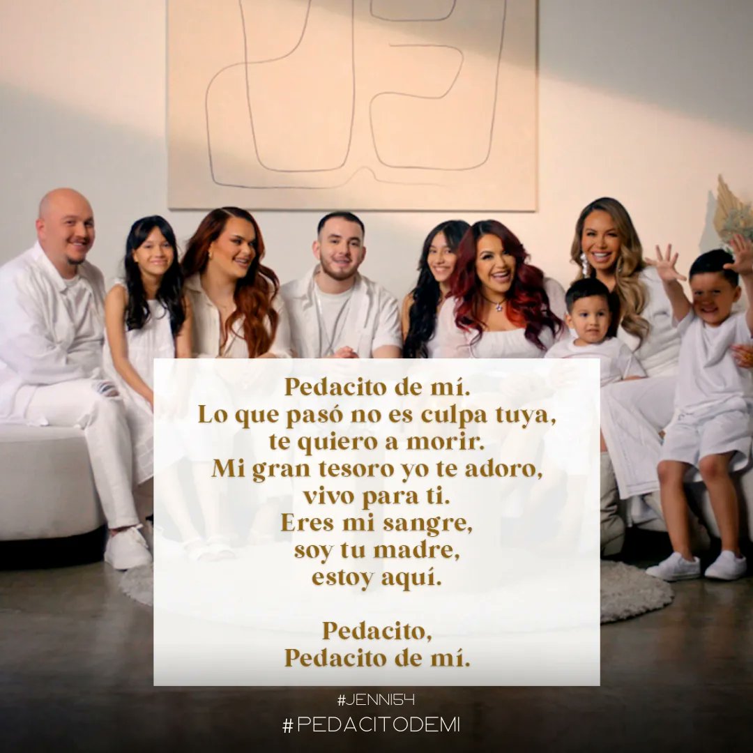 JenniEstate's tweet photo. ¡Faltan 2 días! 🦋

Un adelanto más con la letra completa de Pedacito de Mí 💜

Pre-save: https://t.co/uDD6tzgtvf

#Jenni54 #PedacitoDeMi https://t.co/ORHTTeybgP